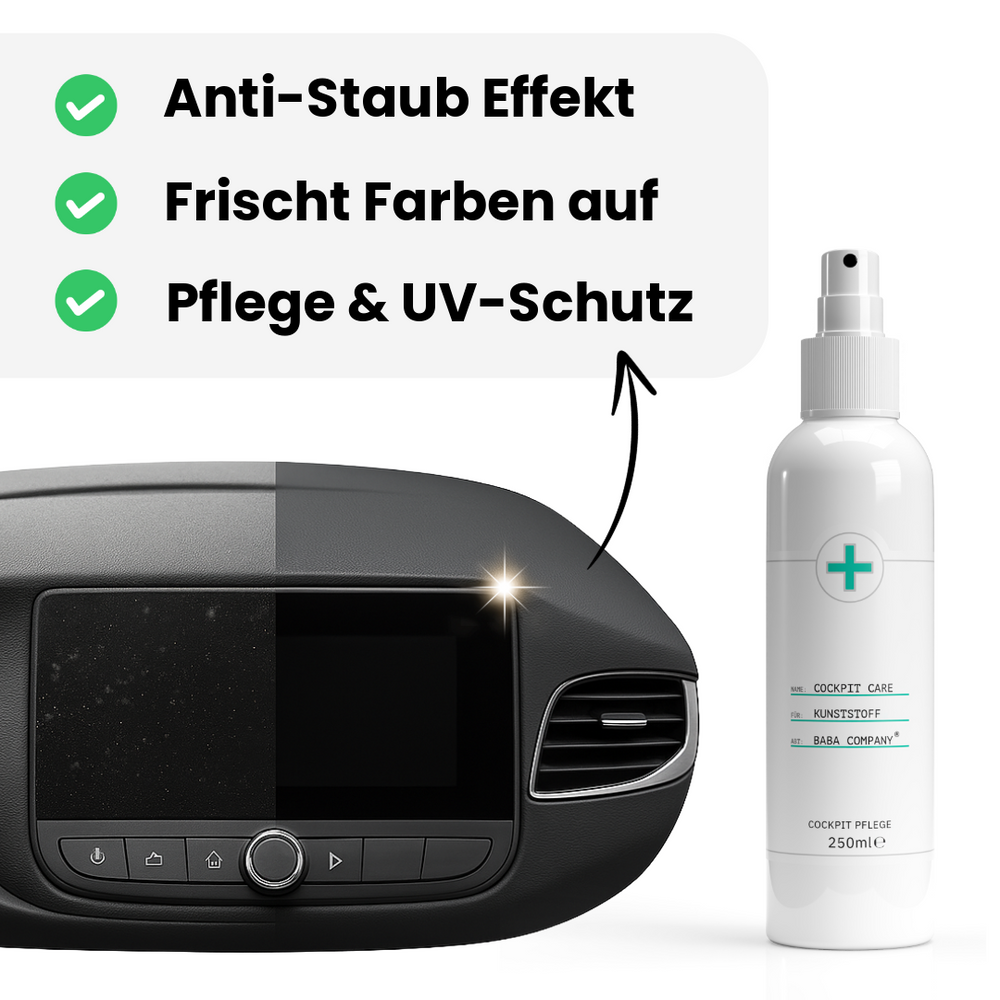 COCKPIT CARE® - Kunststoffpflege